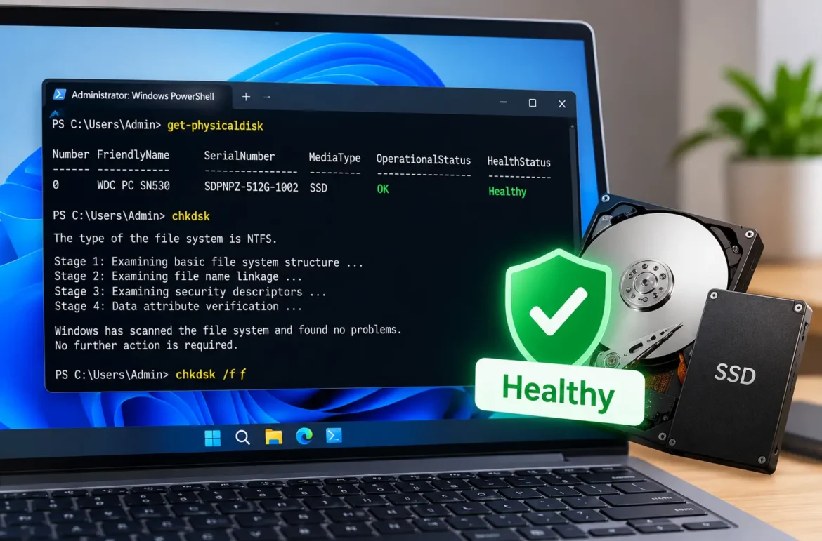 Windows 11 Drive Health Check